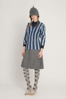 AW1213 SCHOOL MEMORY JUMPER - INDIGO - Other Image